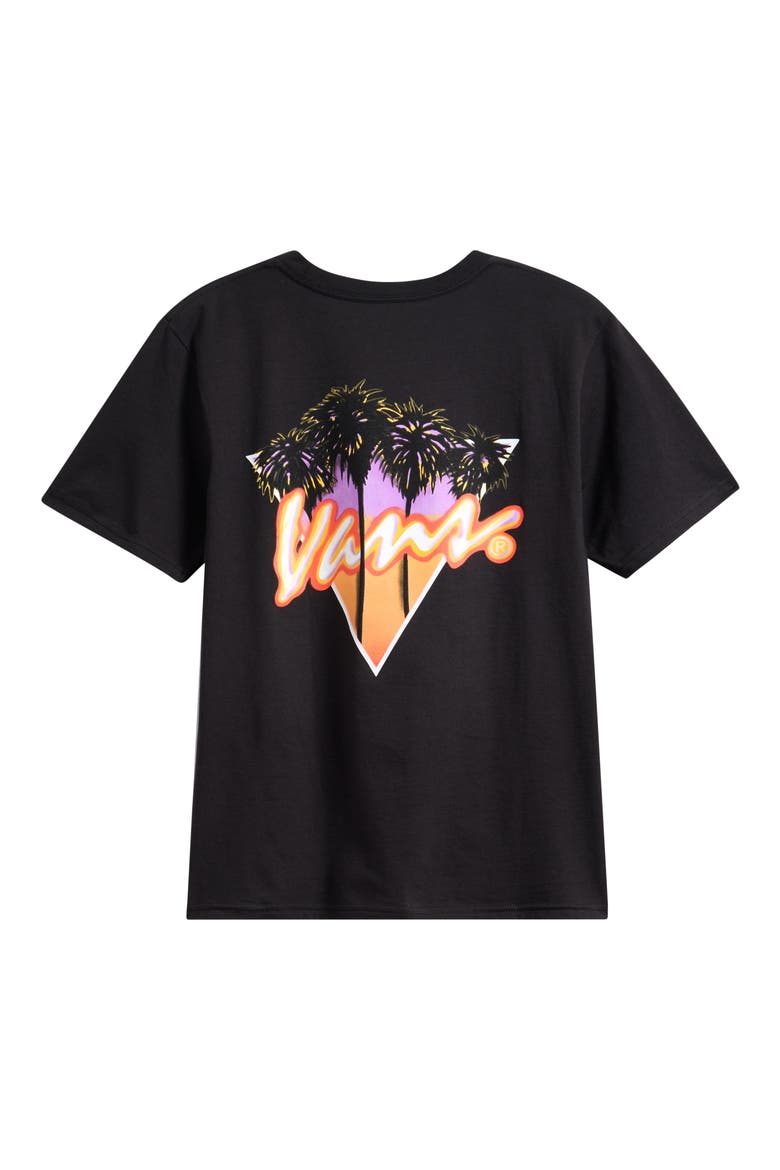 Kids' Palm Drive Graphic T-Shirt, Alternate, color, BLACK