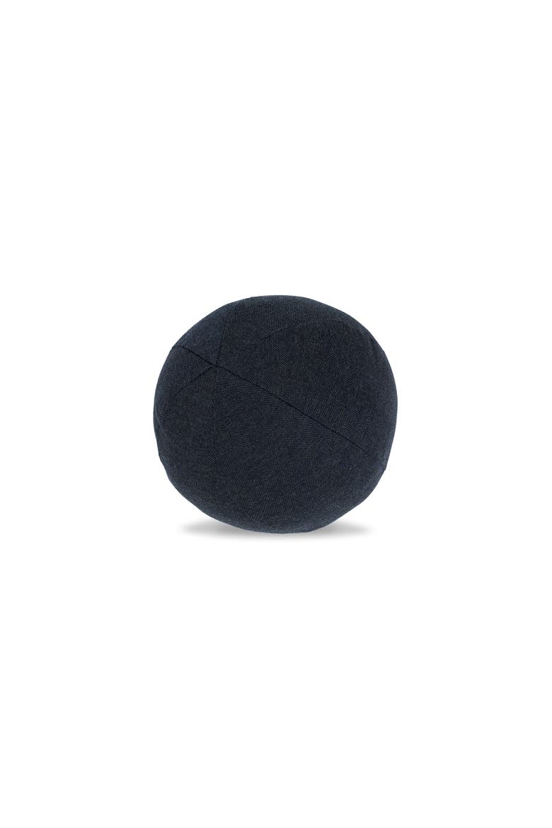 Tavarua Indoor & Outdoor Woven Accent Orb Pillow, Main, color, Indigo