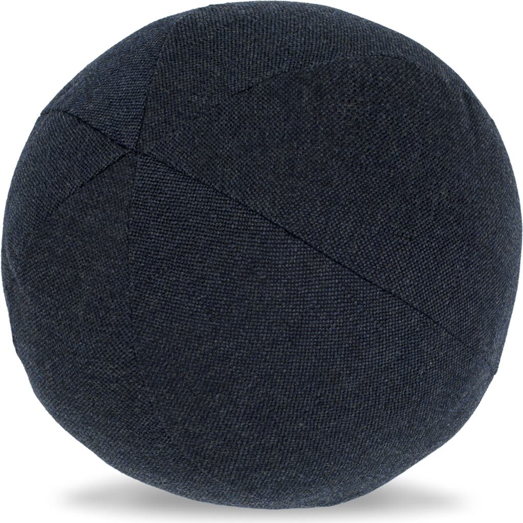 Elaine Smith Tavarua Indoor & Outdoor Woven Accent Orb Pillow In Blue
