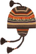 Polo Ralph Lauren Textural Stripe Earflap Hat