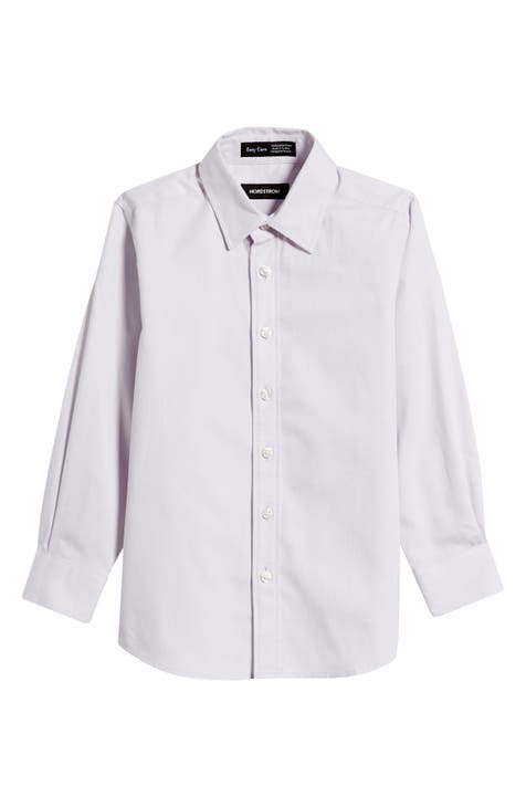 Kids' Solid Button-Up Dress Shirt (Little Kid & Big Kid)