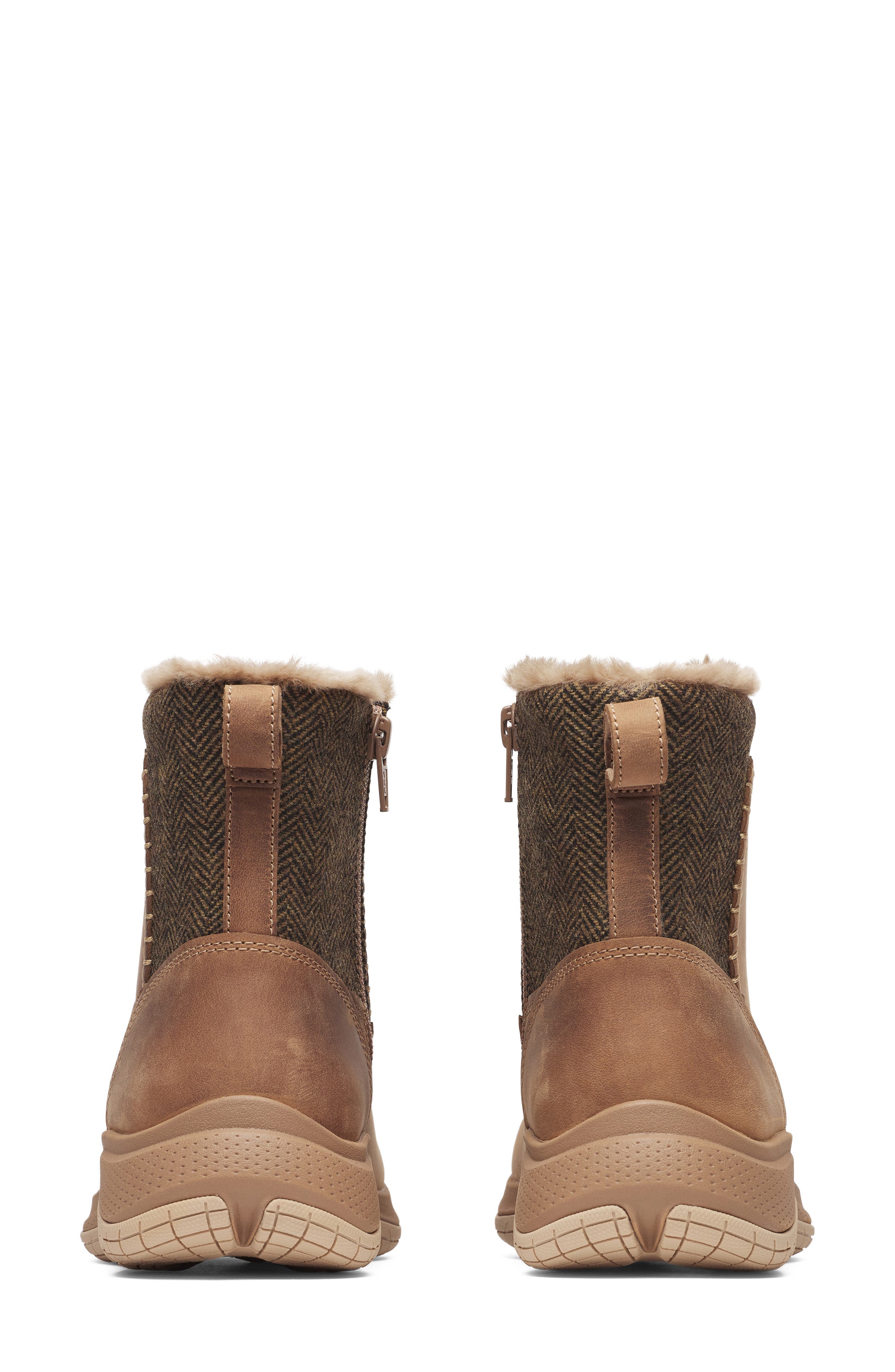 Merrell Encore Ice 5 Faux Fur Trim Waterproof Bootie, Alternate, color, Hazel