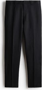 H&M Slim Fit Linen Suit Trousers