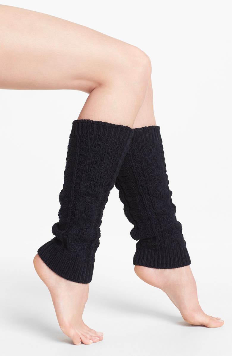Hue 'Ribbon' Leg Warmers, Main, color, 