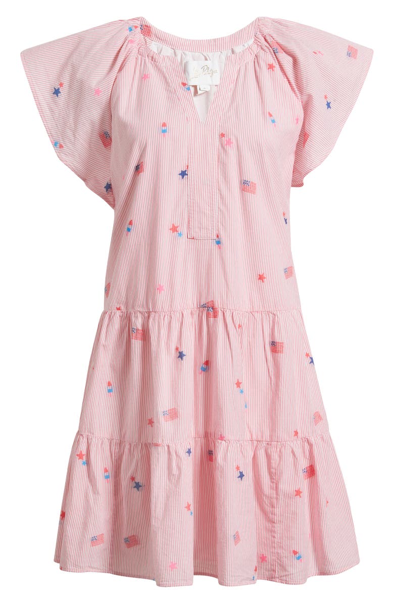 Lilly Pulitzer<sup>®</sup> Norella Cotton Minidress, Alternate, color, Paradise Punch Celebration