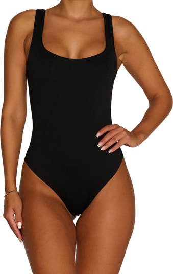Bare Square Neck Bodysuit