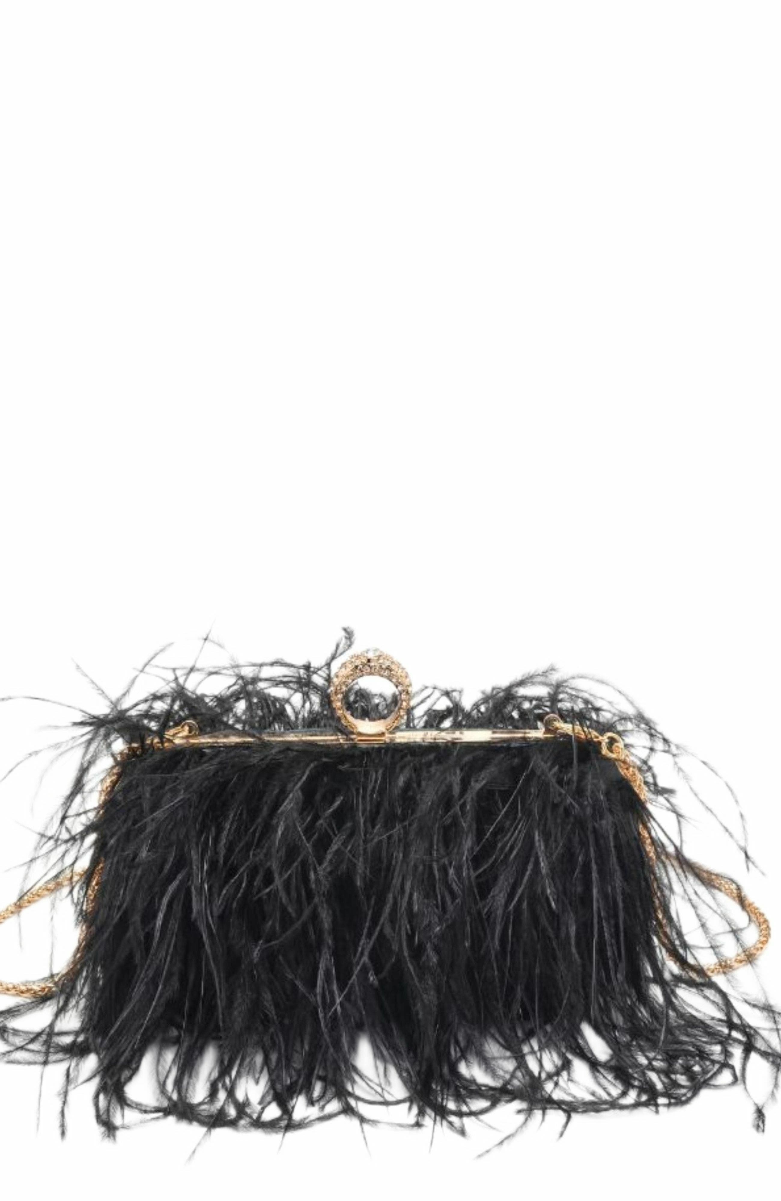 MODA LUXE Harlow Evening Bag, Main, color, Black