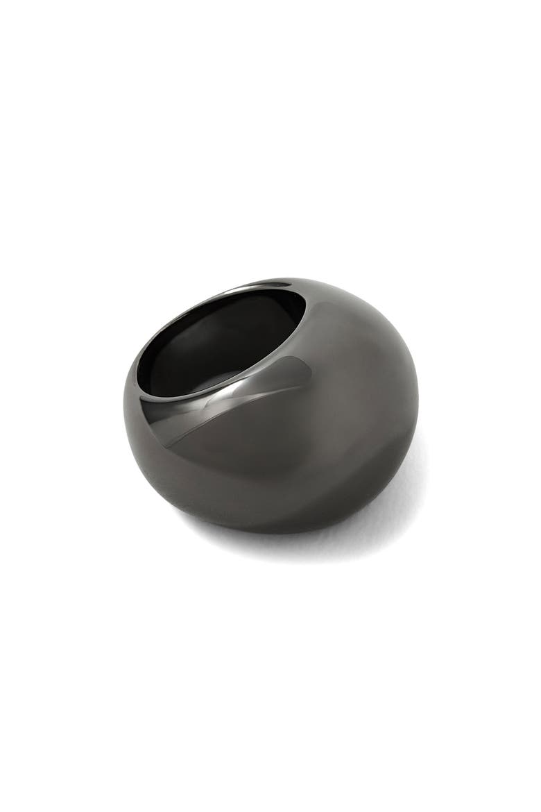Dylan Dome Ring, Main, color, HEMATITE