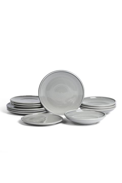 Harmony Stoneware 12-piece Dinnerware Set