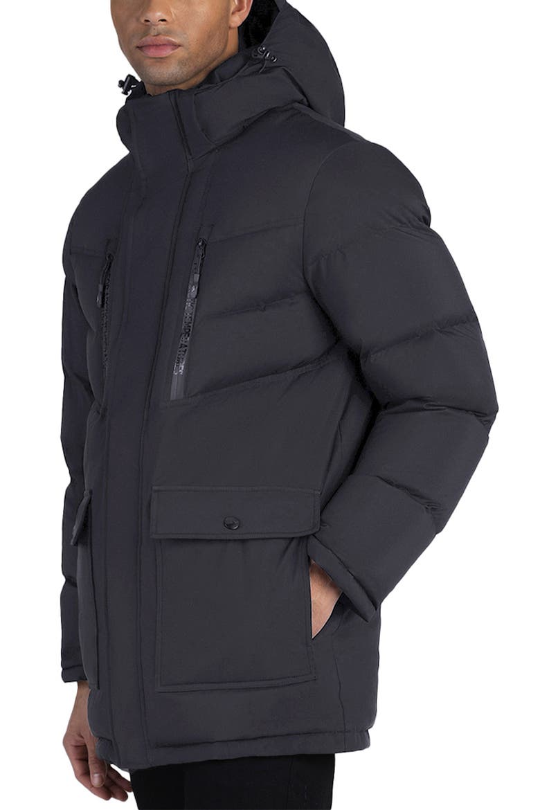 Grayson Men's Down Parka, Alternate, color, Black
