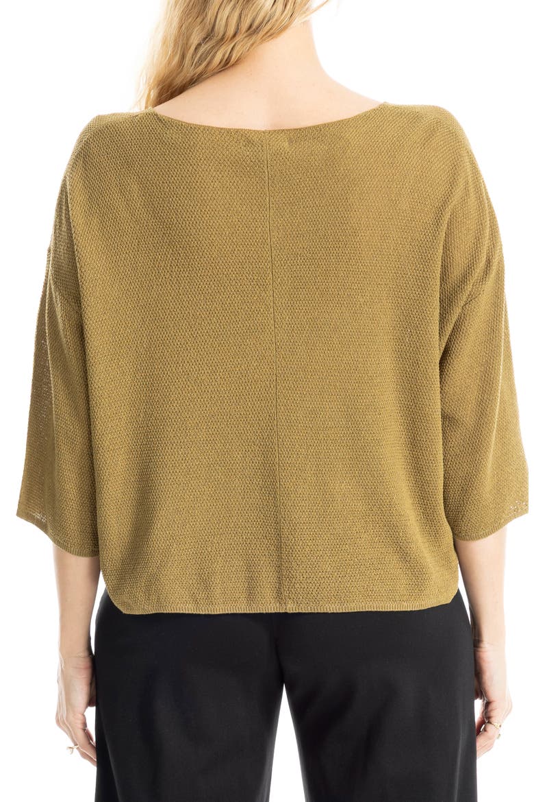 Textured Dolman Sleeve Sweater, Alternate, color, CYPRESS