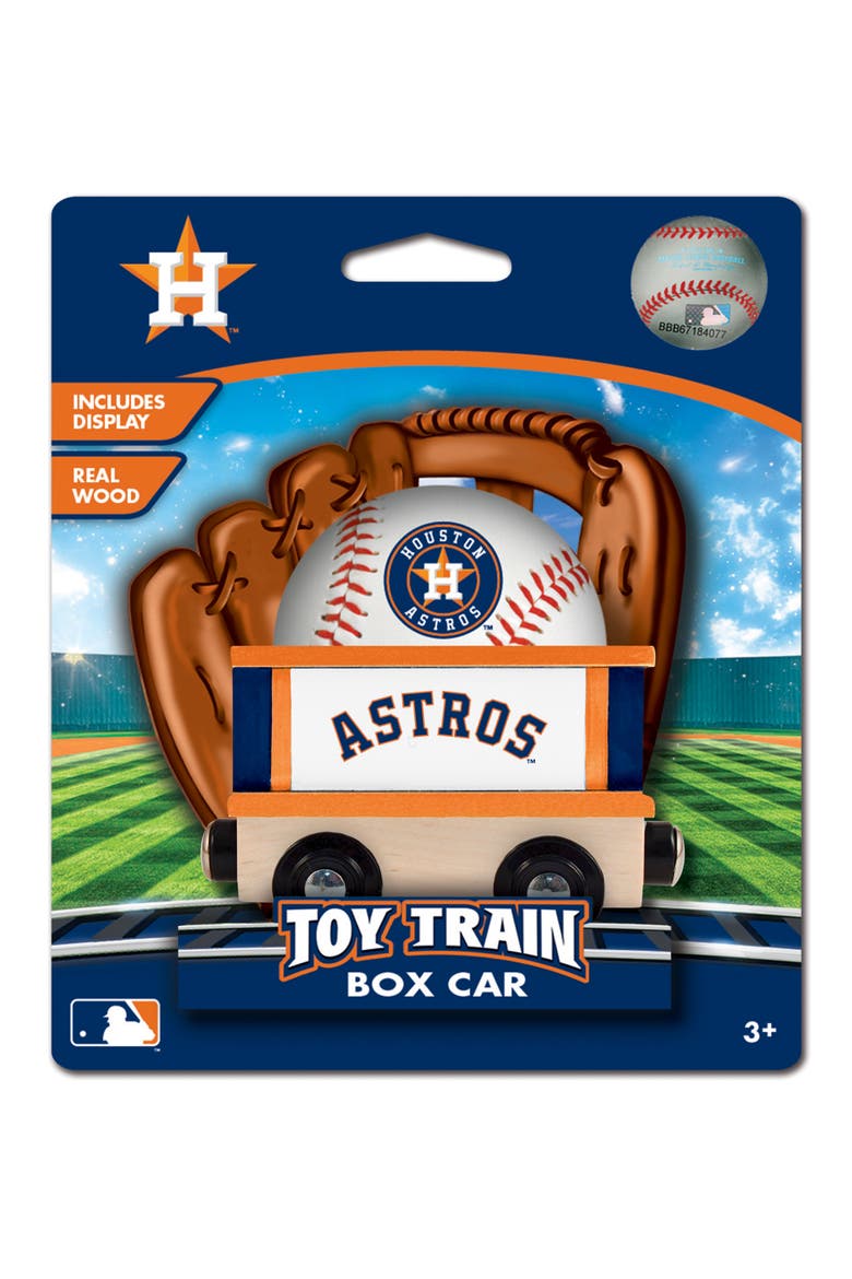 Houston Astros Toy Train Box Car, Alternate, color, Multicolor