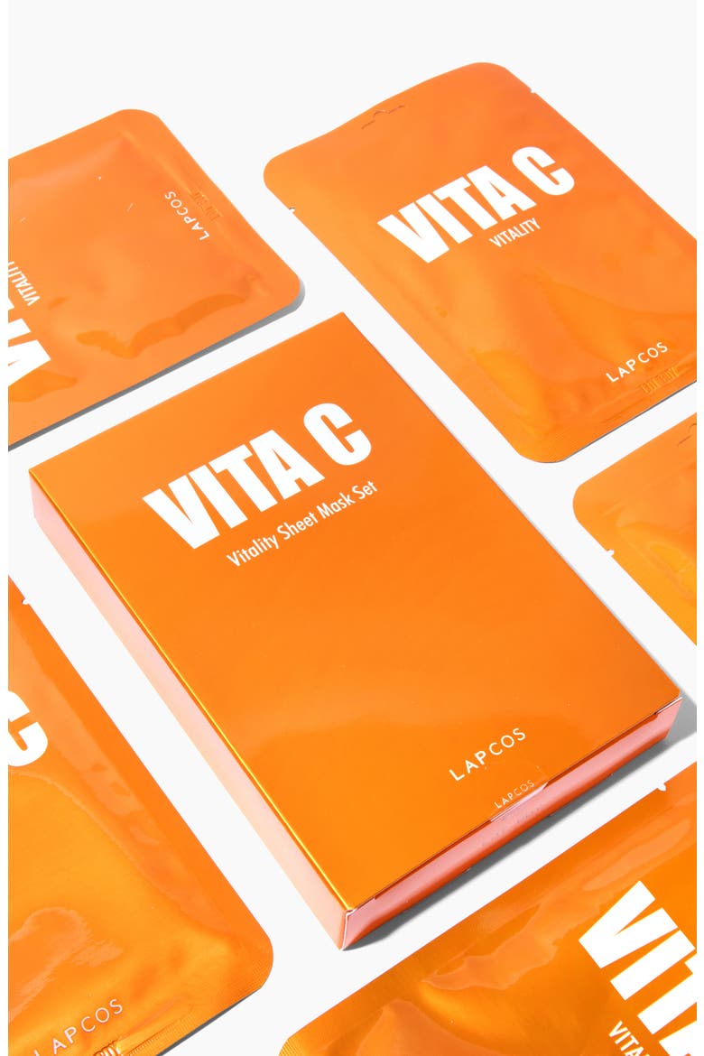 Vitamin C Vitality Sheet Mask, Alternate, color, ORANGE
