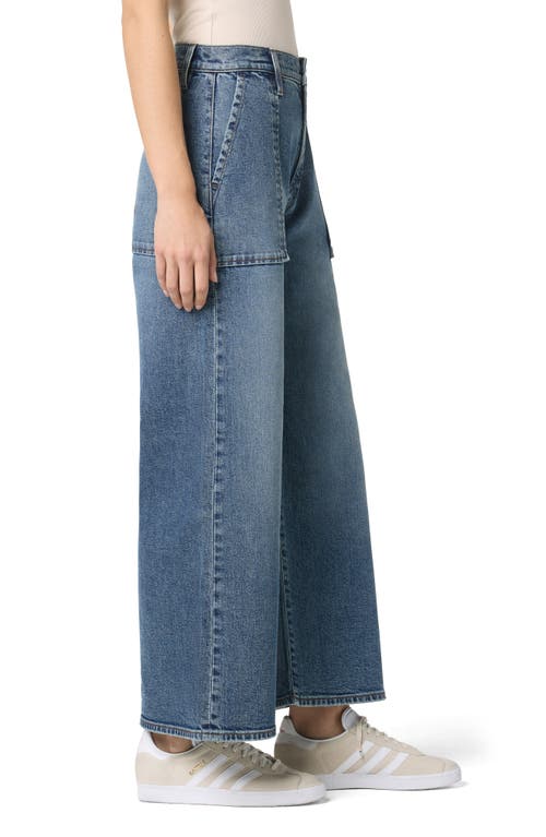 Hudson Jeans Jolene Wide Leg Ankle Crop Jeans In Blue