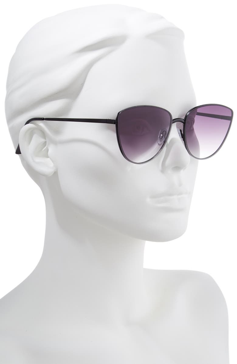 BP. Rimless Cat Eye Sunglasses, Alternate, color,