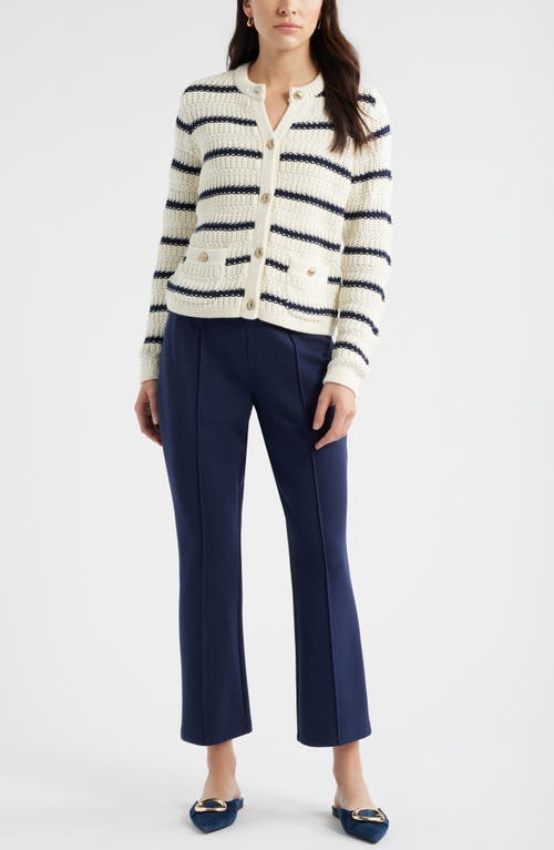 Caslonr Caslon(r) Pull-on Stretch Ponte Kick Flare Leg Pants