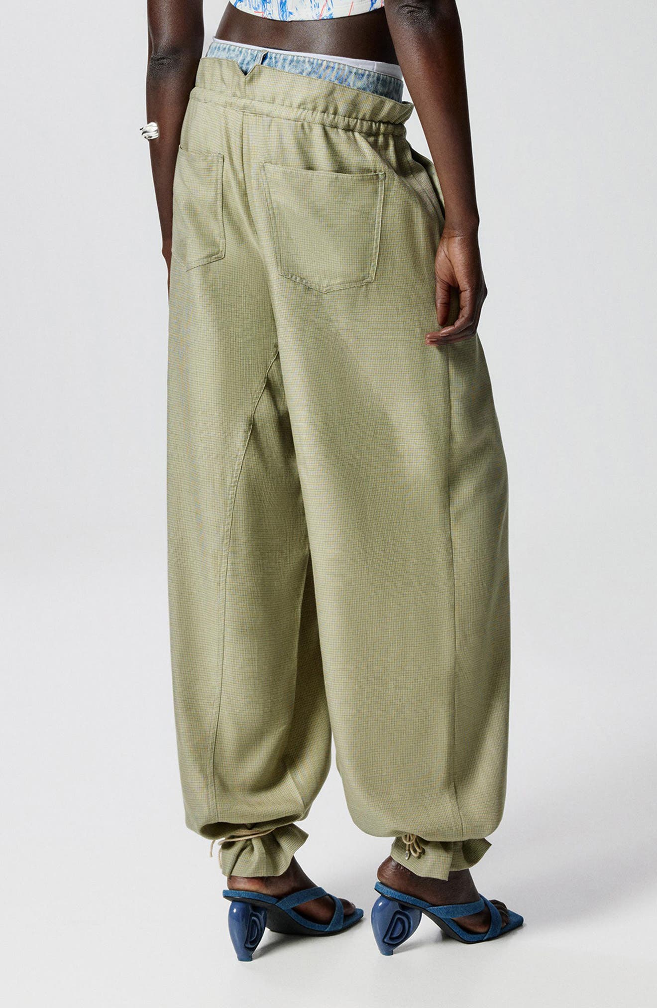 Paperbag Waist Pants - image 2