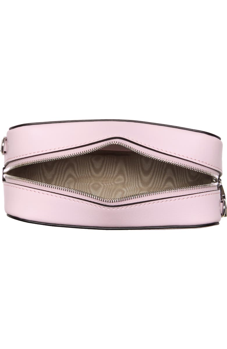 Ganni Leather Camera Crossbody Bag, Alternate, color,