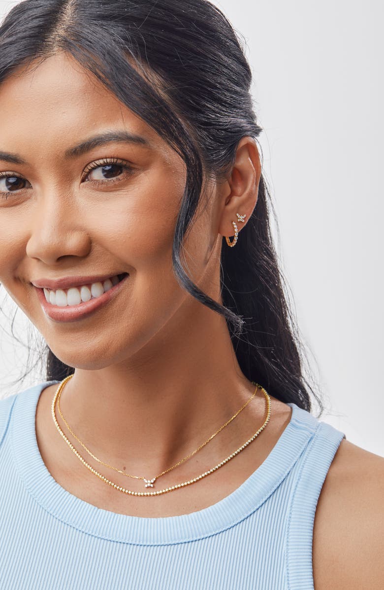 Bony Levy Diamond Butterfly Stud Earrings, Alternate, color, 