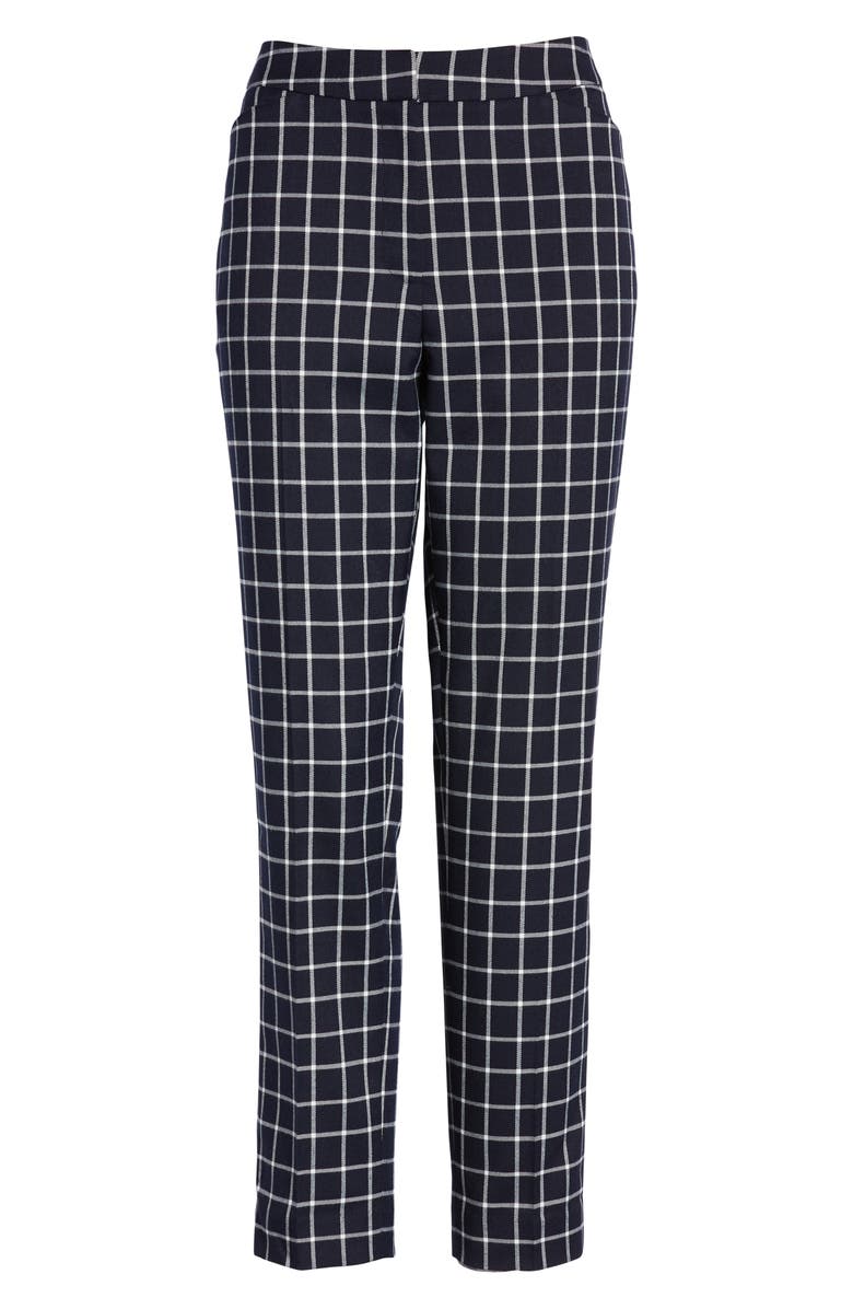 Halogen<sup>®</sup> Check Ankle Pants, Alternate, color, 