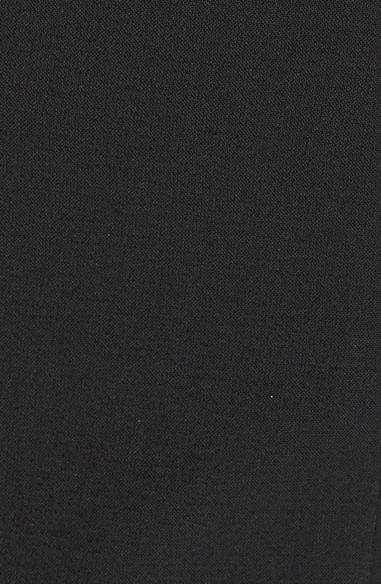 Adelyn Rae Strapless Crepe Sheath Dress, Alternate, color,