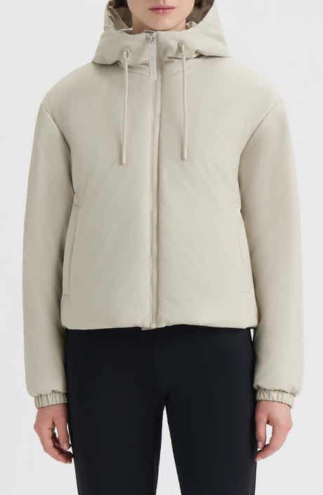 Leah Faux Leather Puffer Jacket