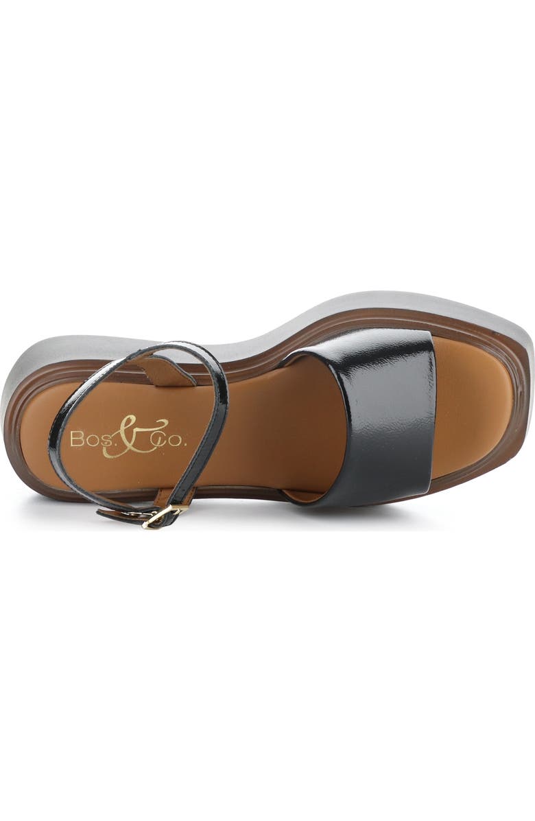 Bos. & Co. Shasta Ankle Strap Platform Sandal, Alternate, color,