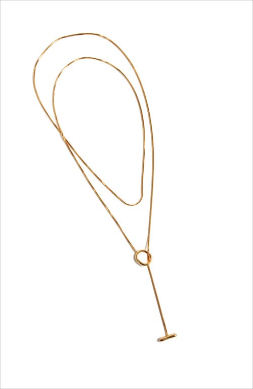 Rc Retro Chic Whispers Vine Necklace In Gold