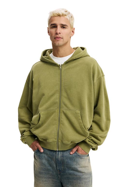 Cotton On Cropped Zip Up Hoodie In Multi