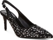 LONDON RAG Lutina Mirrored Jewel Slingback Pump