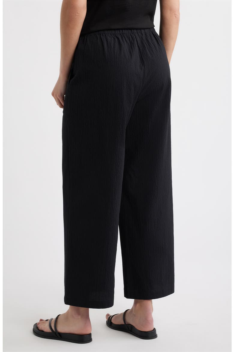 Ankle Wide Leg Pants, Alternate, color, BLACK