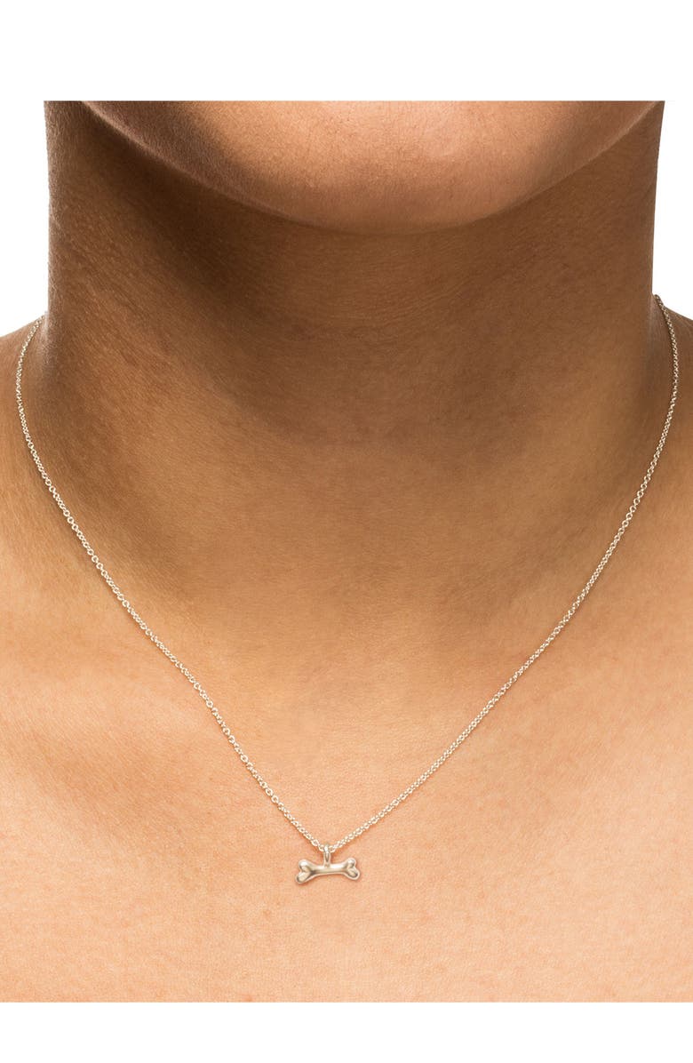 Dogeared In Dogs We Trust Pendant Necklace, Alternate, color, 