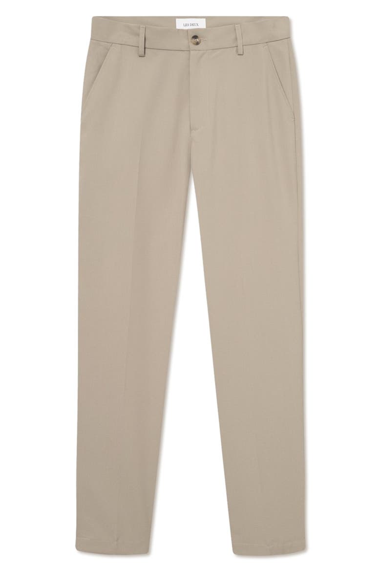 Como Regular Fit Flat Front Dress Pants, Alternate, color, DARK SAND