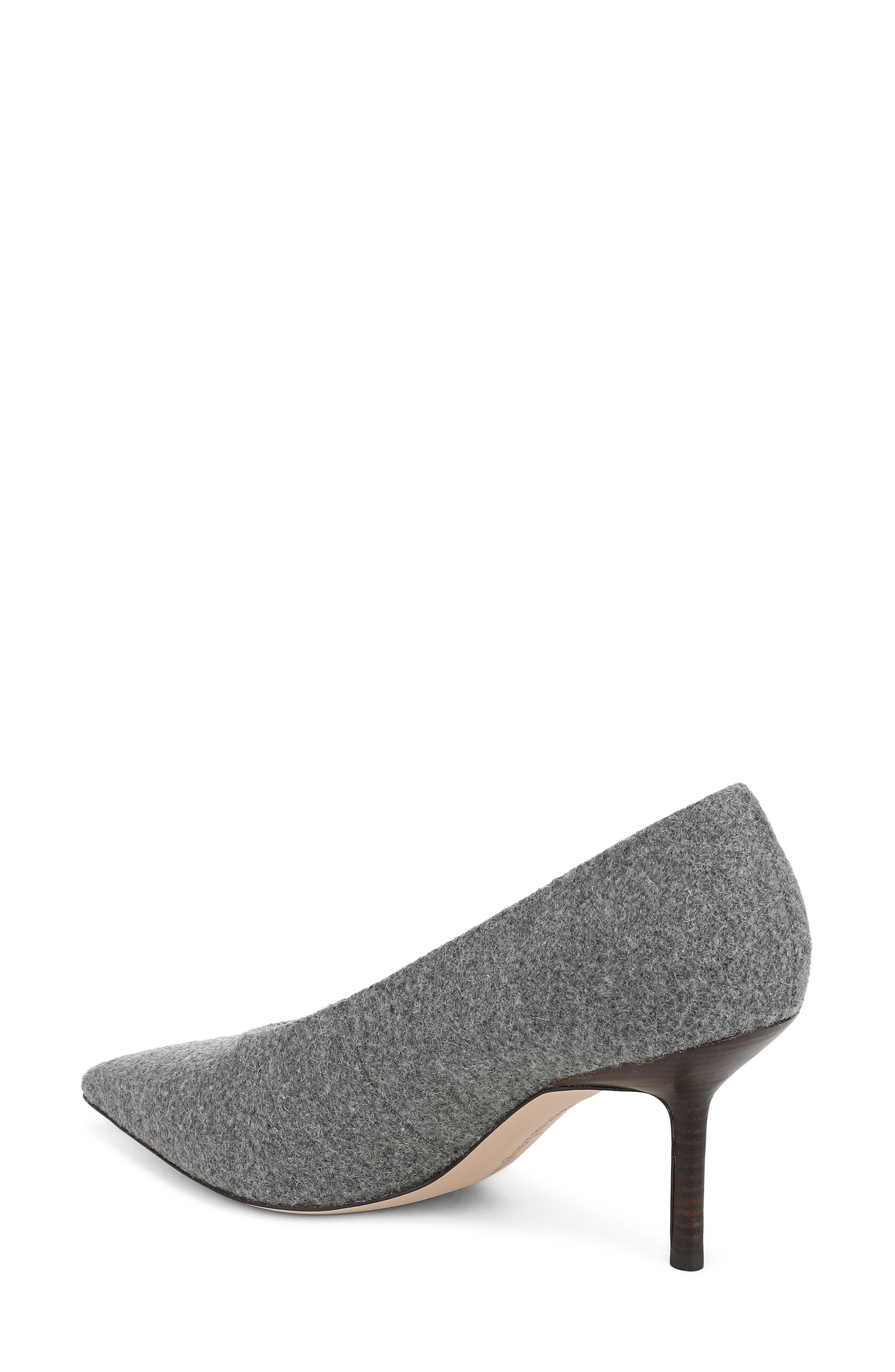 Zoe Leather Pump, Alternate, color, GREY