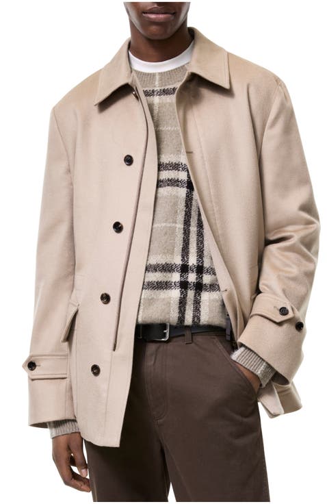 Short Cashmere Scafell Car Coat