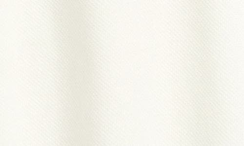 Moncler Kids' Tipped Stretch Cotton Piqué Polo In White
