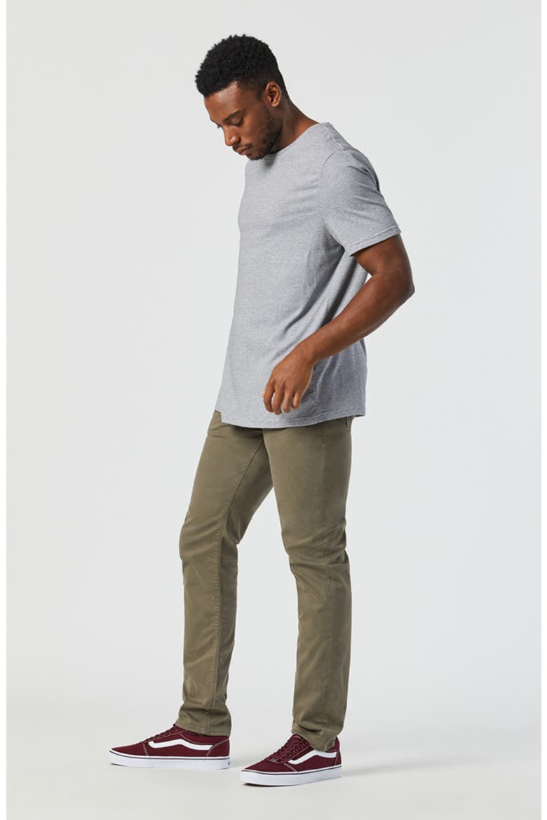 Jake Slim Fit Twill Pants, Alternate, color, OLIVE TWILL