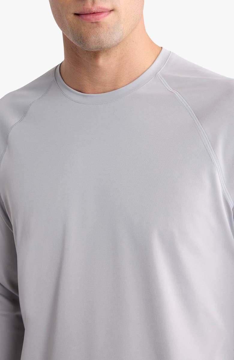 Fair Harbor Anchor Long Sleeve Rashguard, Alternate, color, Seastone