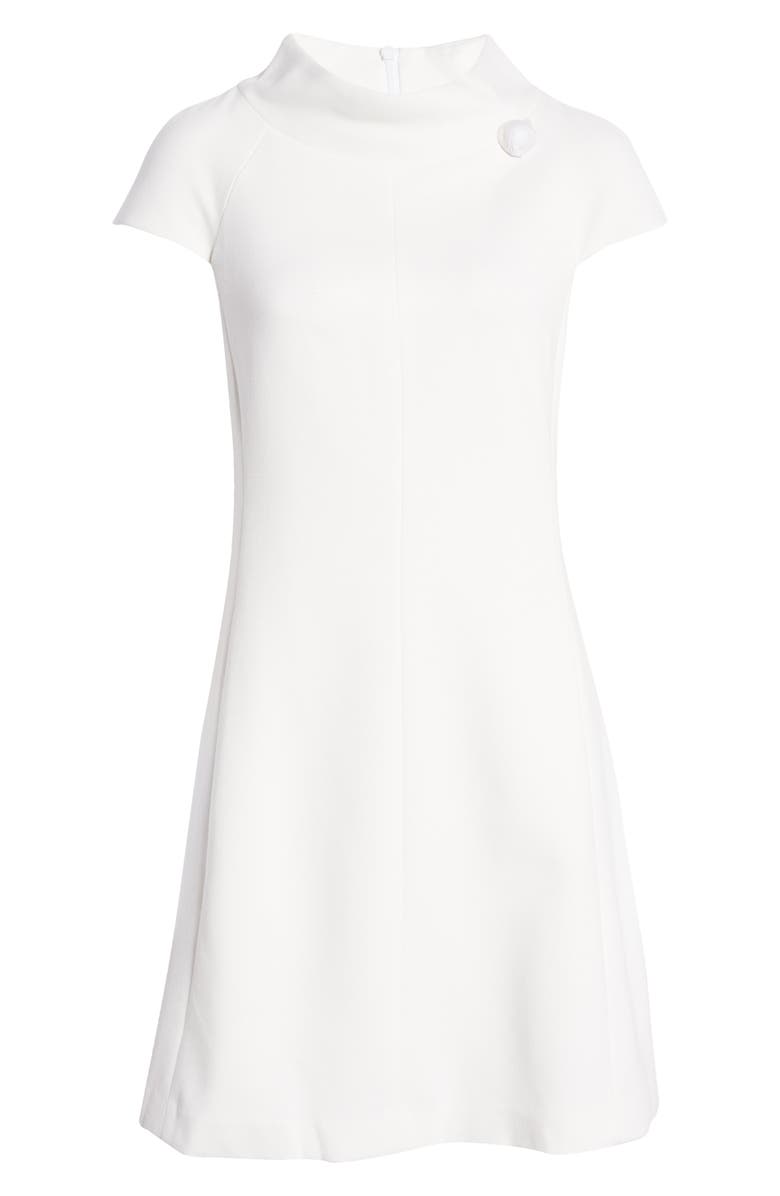 Harper Rose Stand Collar A-Line Dress, Alternate, color, 