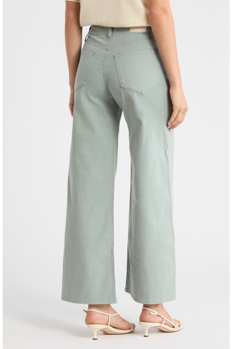 Ari Drawstring High Waist Wide Leg Pants, Alternate, color, VINTAGE SEAGLASS