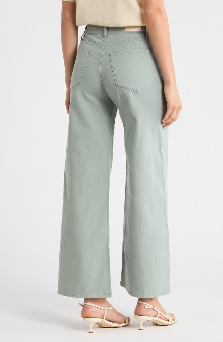 PAIGE Ari Drawstring High Waist Wide Leg Pants, Alternate, color, Vintage Seaglass