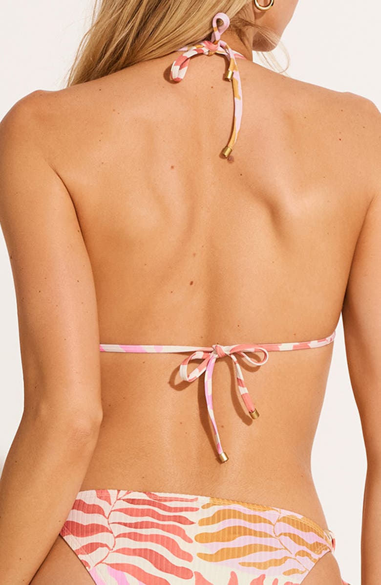 Vitamin A<sup>®</sup> Gia Triangle Bikini Top, Alternate, color,