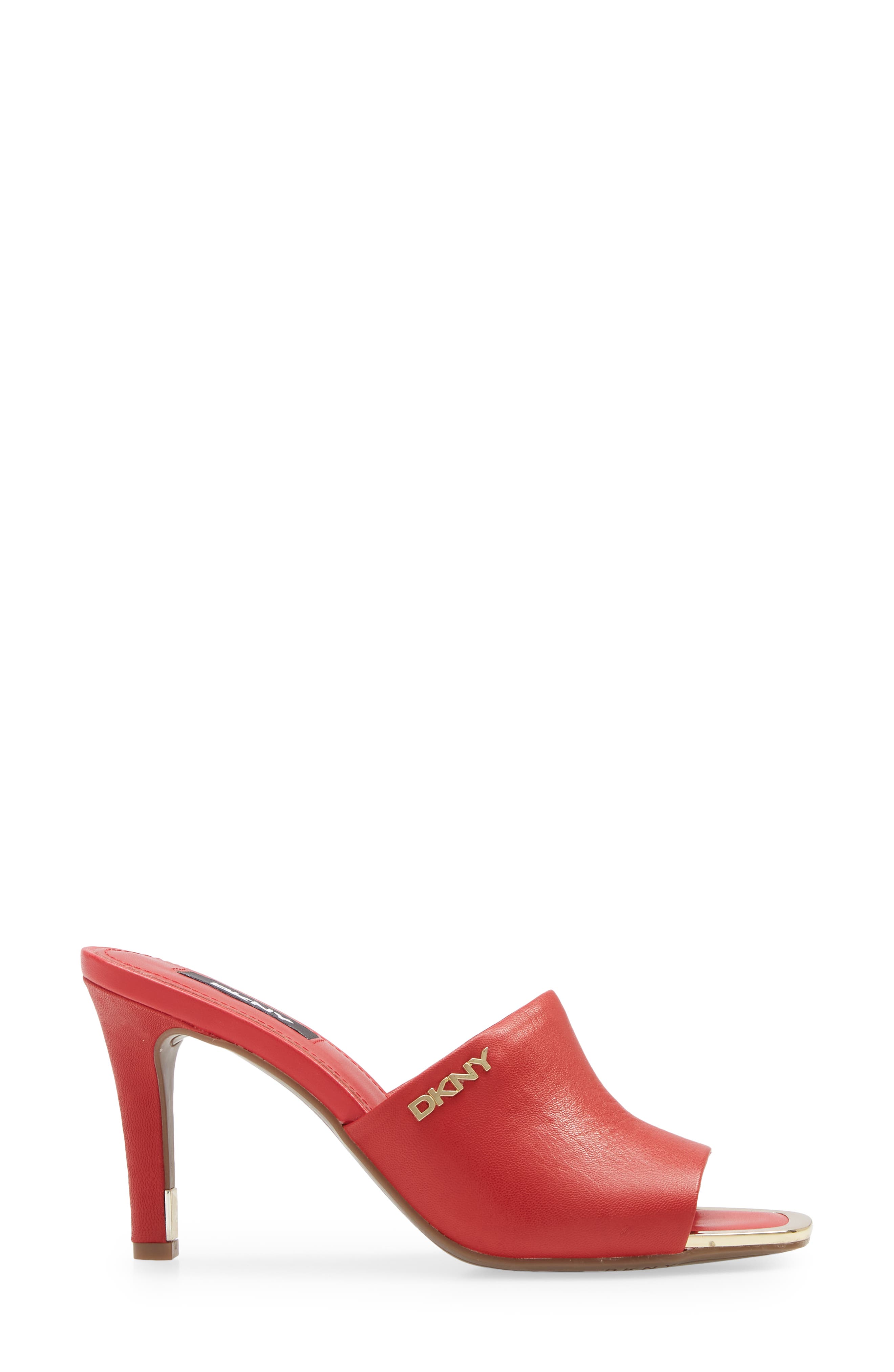 Bronx Slip-On Mule Sandal, Alternate, color, RED