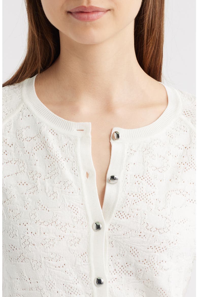 Lucia Cardigan, Alternate, color, WHITE