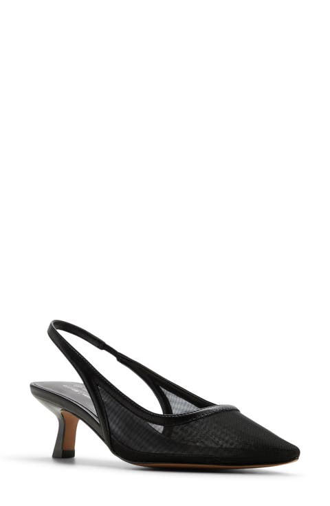 Dariahh Mesh Kitten Heel Pump (Women)