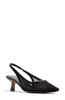Dariahh Mesh Kitten Heel Pump