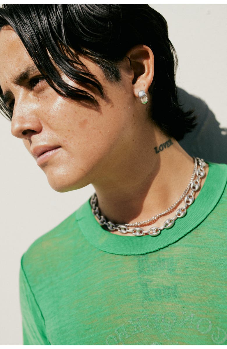 67jewelry Mini Puffs, Alternate, color, Matte Silver