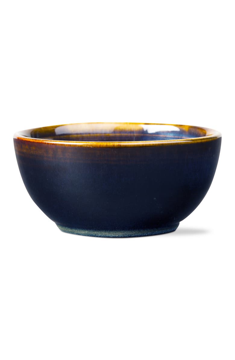 tag Loft Reactive Glaze Serving Bowl Midnight Blue Ceramic, Main, color, Blue