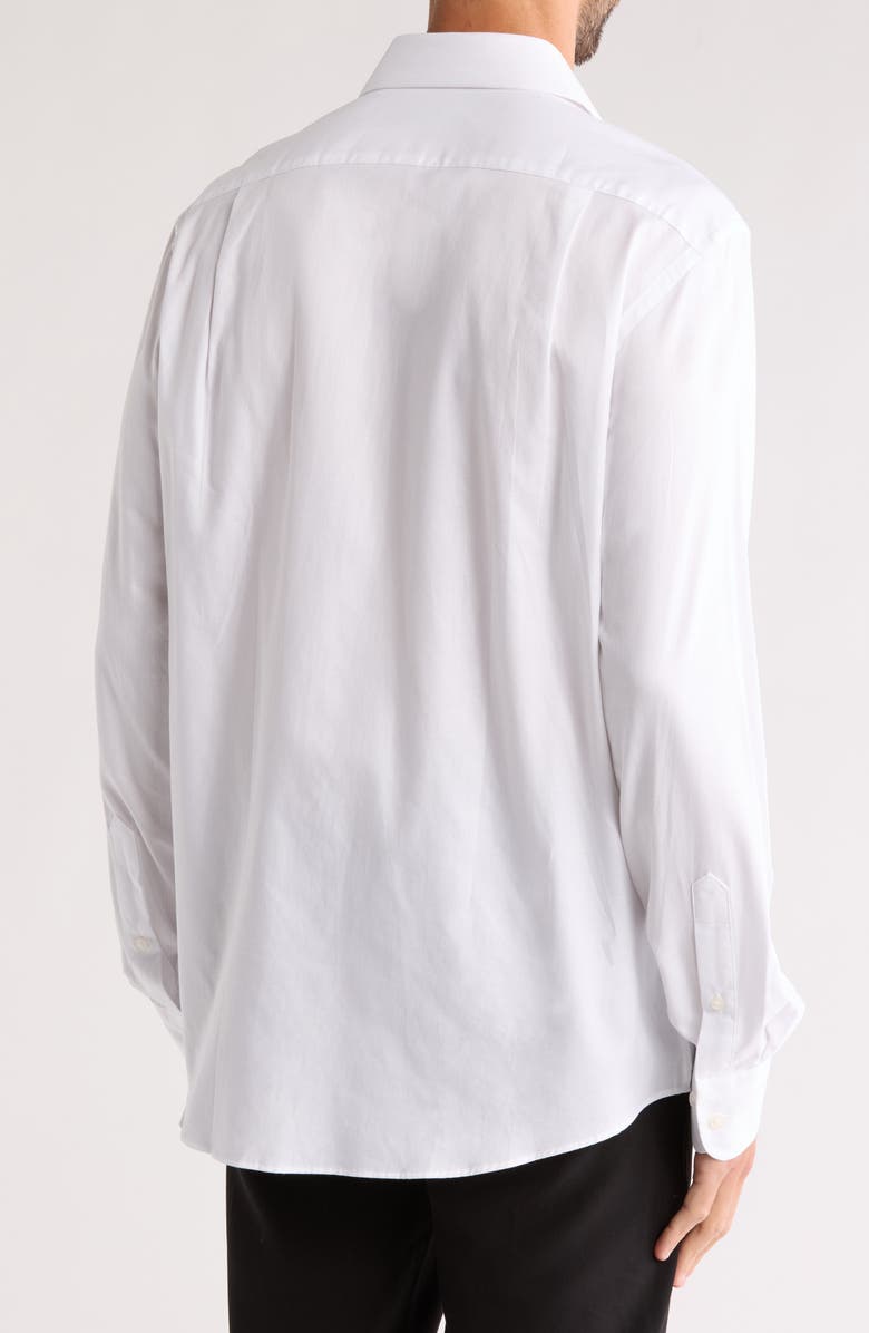 Tommy Hilfiger Micro Dot Long Sleeve Regular Fit Cotton Dress Shirt, Alternate, color, 