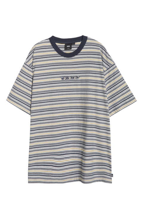 Cameron Oversize Stripe Cotton T-Shirt